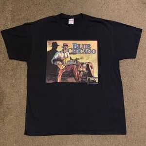 Vintage 1994 Blue Chicago “Clark Street Rambler”
